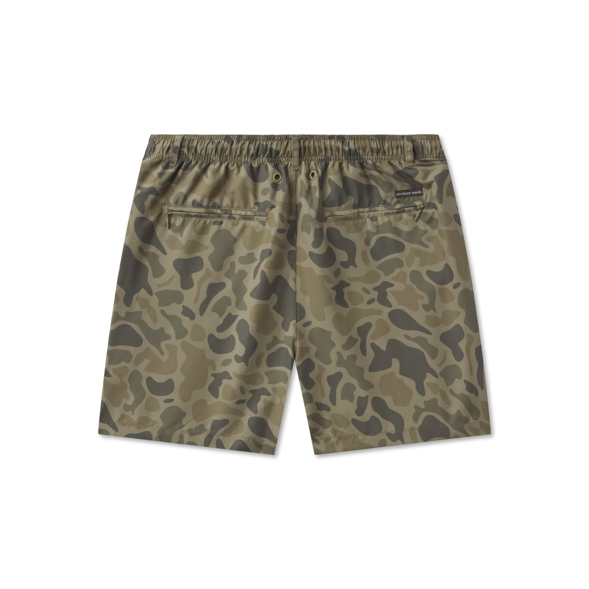 La Costa Lined Swim Trunk - Stone Brown Camo