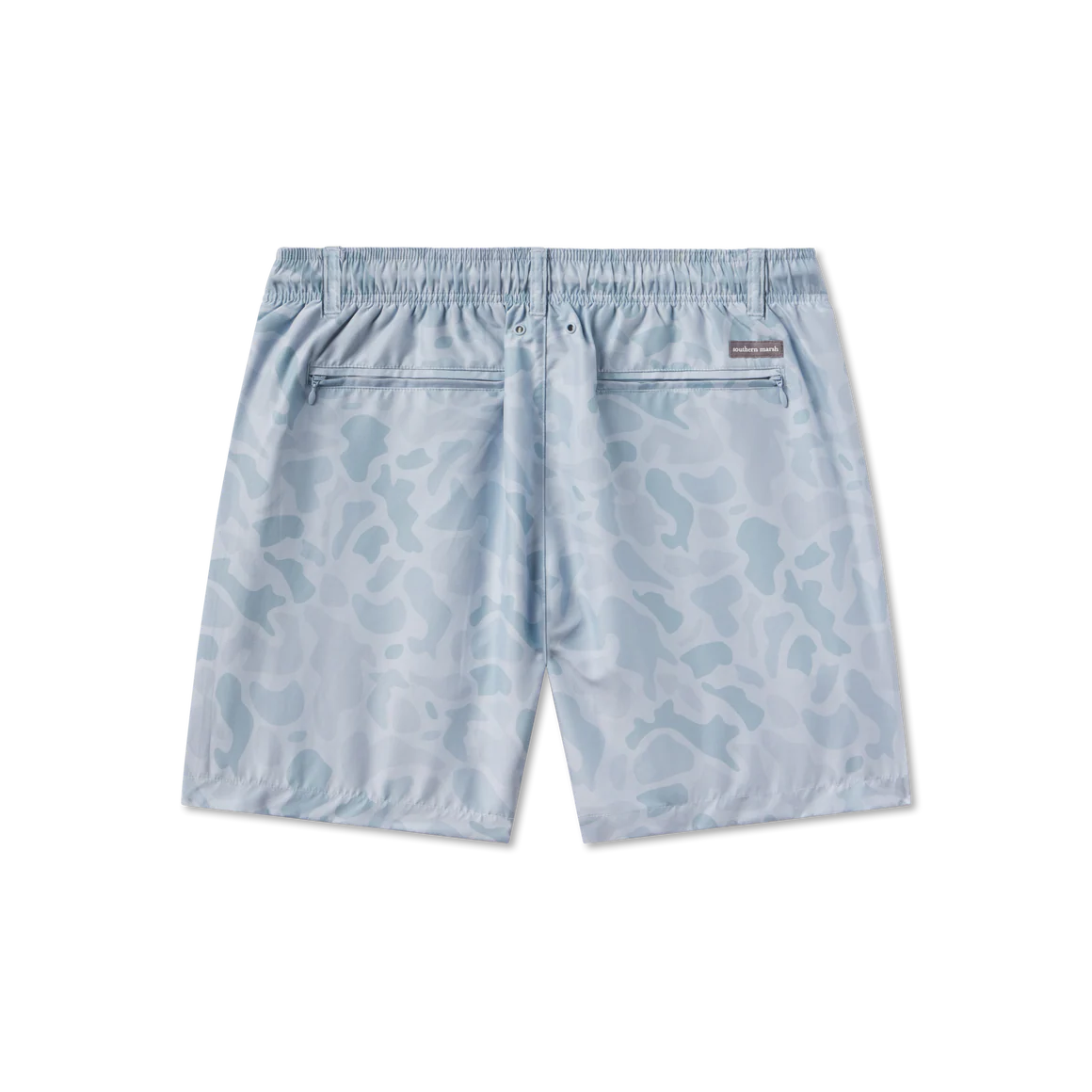 La Costa Lined Swim Trunk - Camo - Washed Slate
