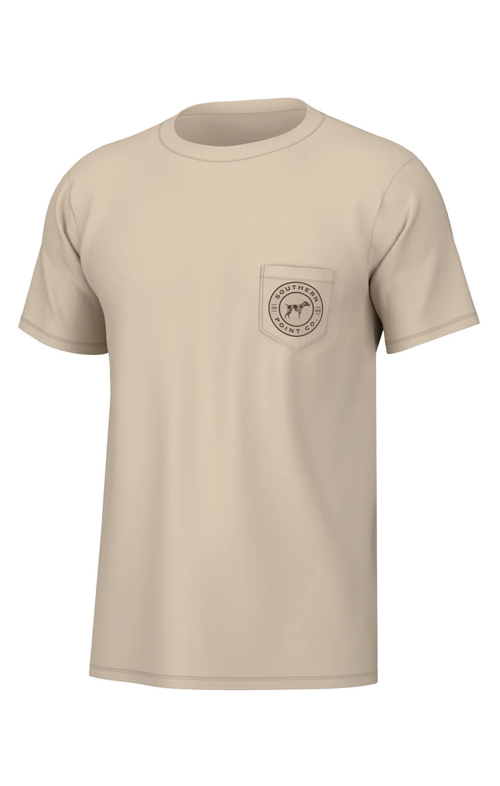 Youth Vintage Camo Greyton Tee - Sandstone