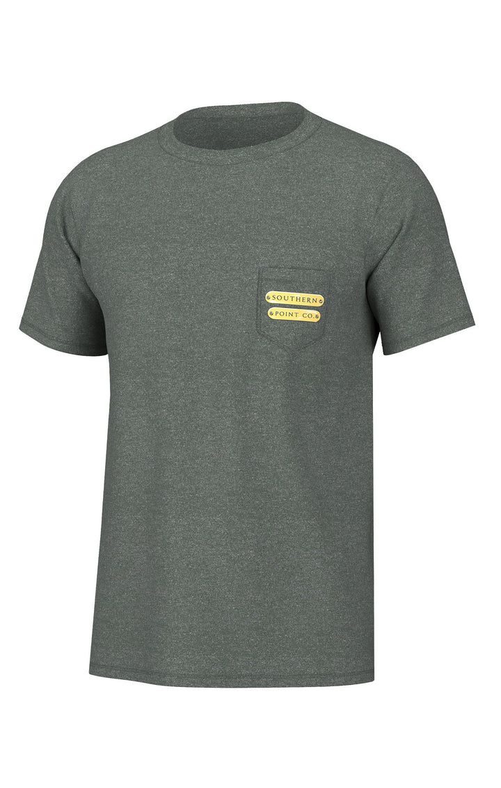 Blaze Orange Collar Tee - Sycamore