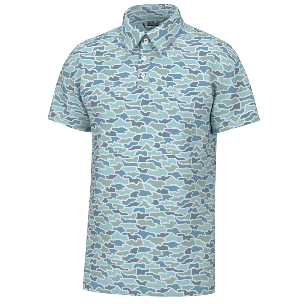Dirty Myrtle Polo - Cool Oak Camo