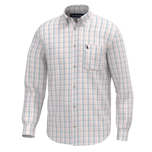 Lee Dress Shirt - Lavender/Light Blue/Salmon