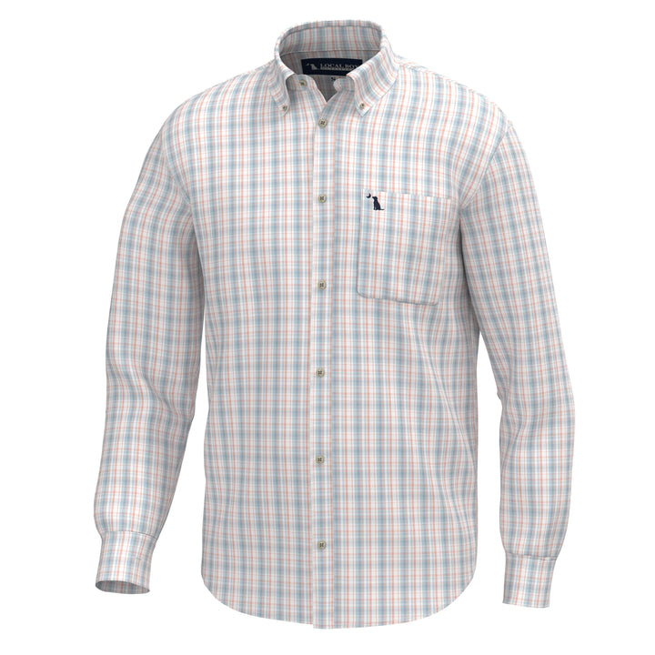 Lee Dress Shirt - Lavender/Light Blue/Salmon