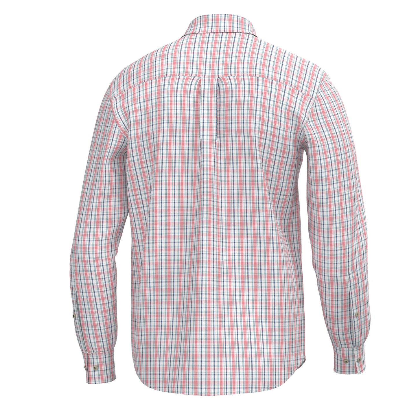 Buffkin Dress Shirt - Spearmint, Plum & Pink