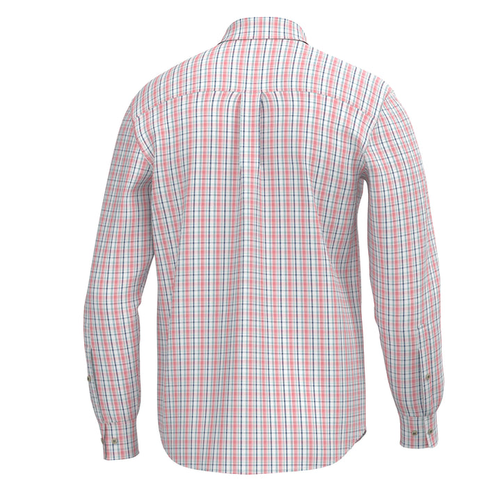 Buffkin Dress Shirt - Spearmint, Plum & Pink