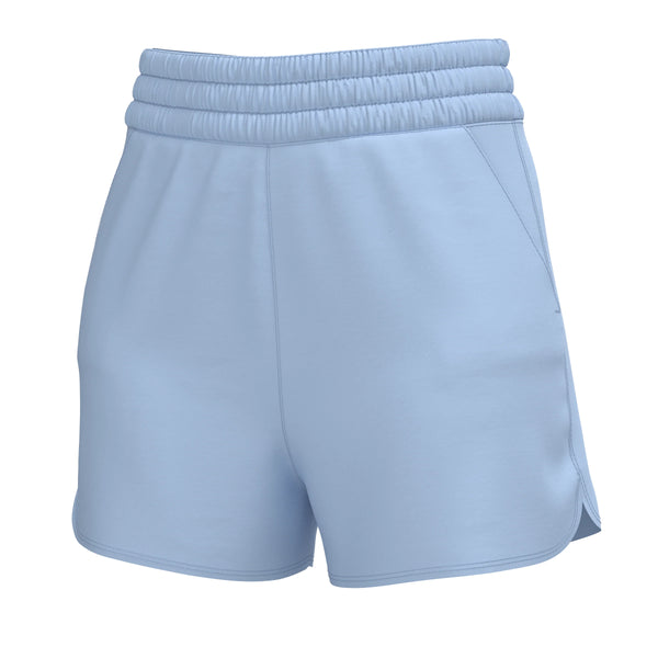 LG High Waisted Volley Shorts - Periwinkle