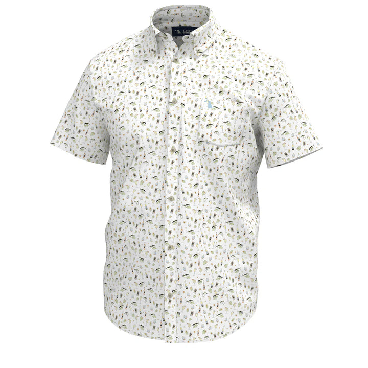 Lowcountry Button Down - Tropical Tuna