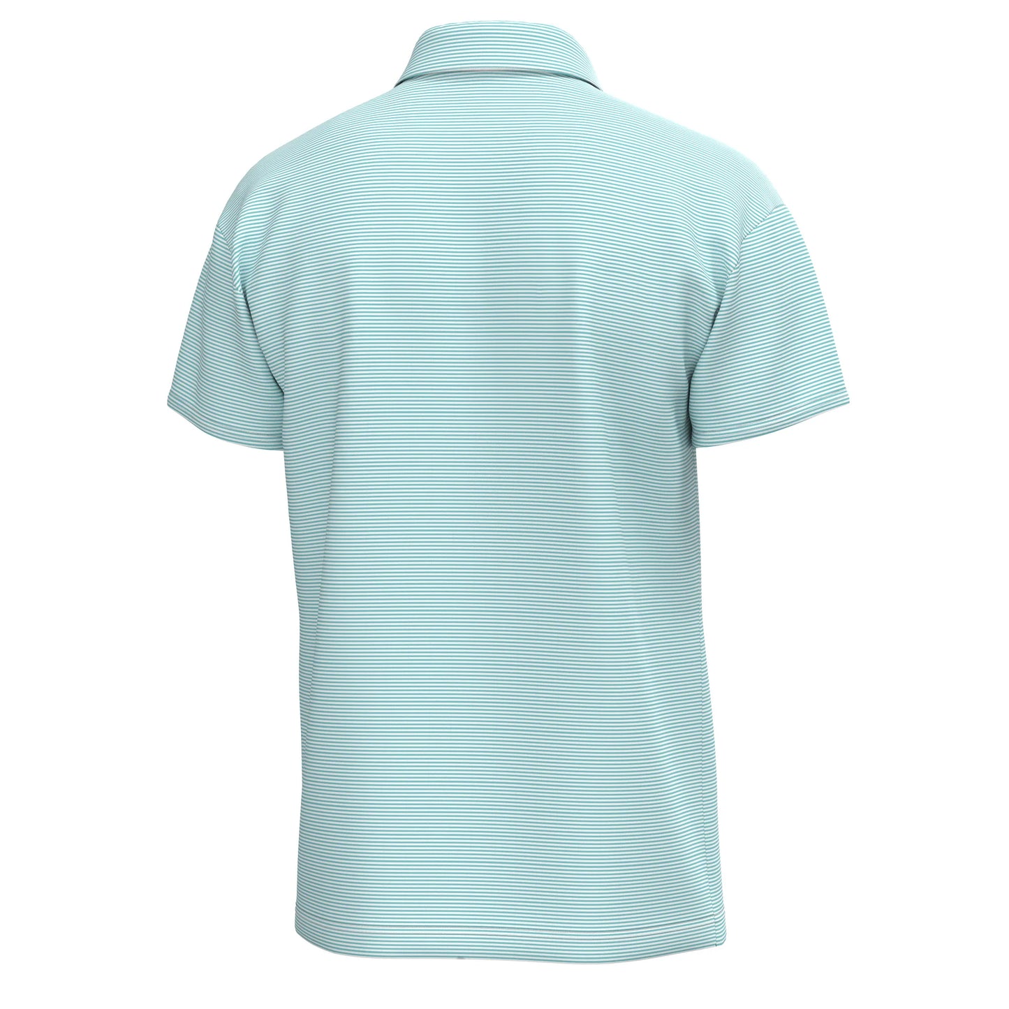 Youth Palms Polo - Aqua & White