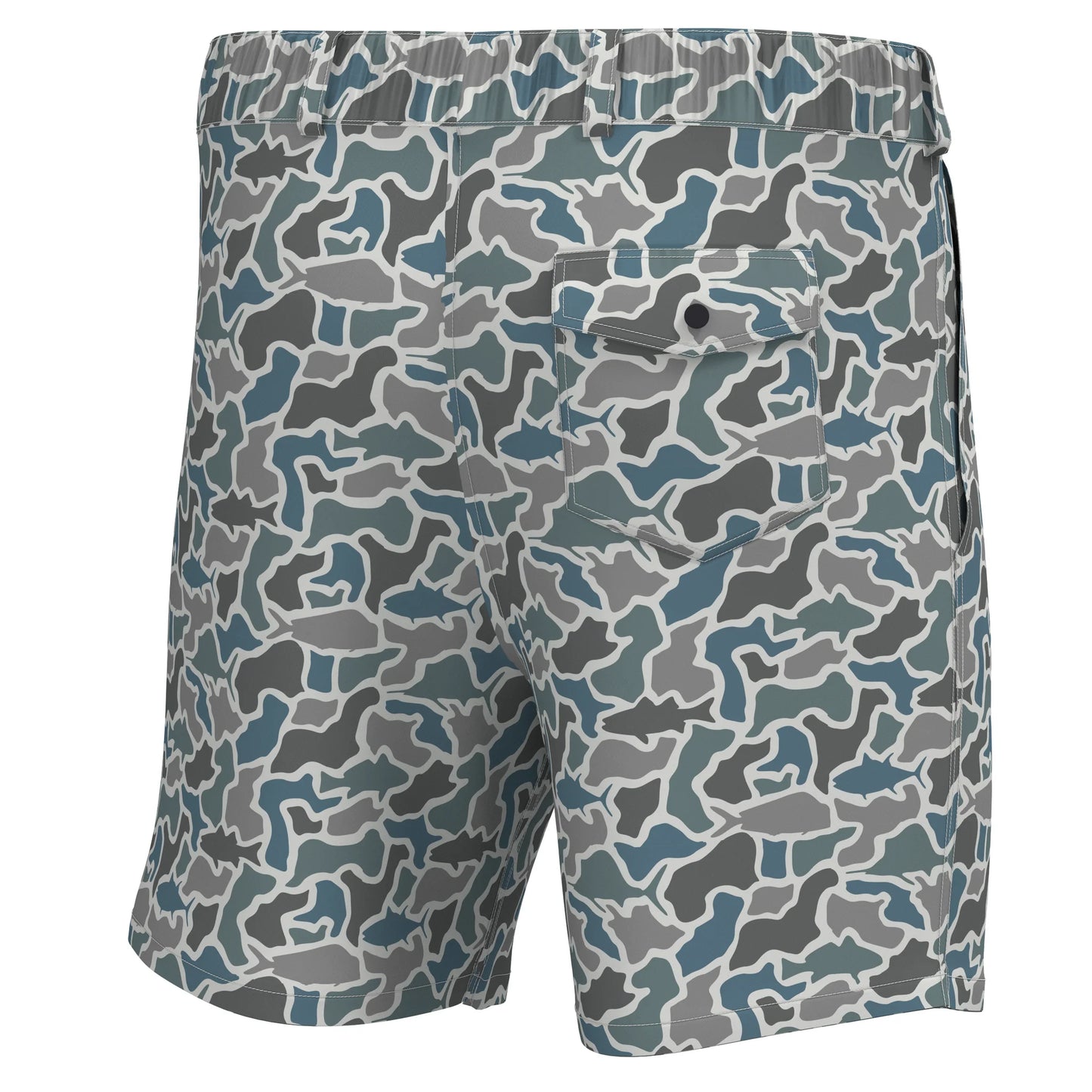 Toddler Volley Shorts - Fish Camo