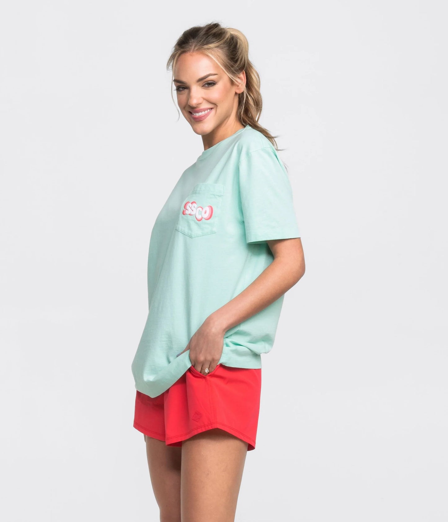 Women's Lined Hybrid Shorts - Rio Red