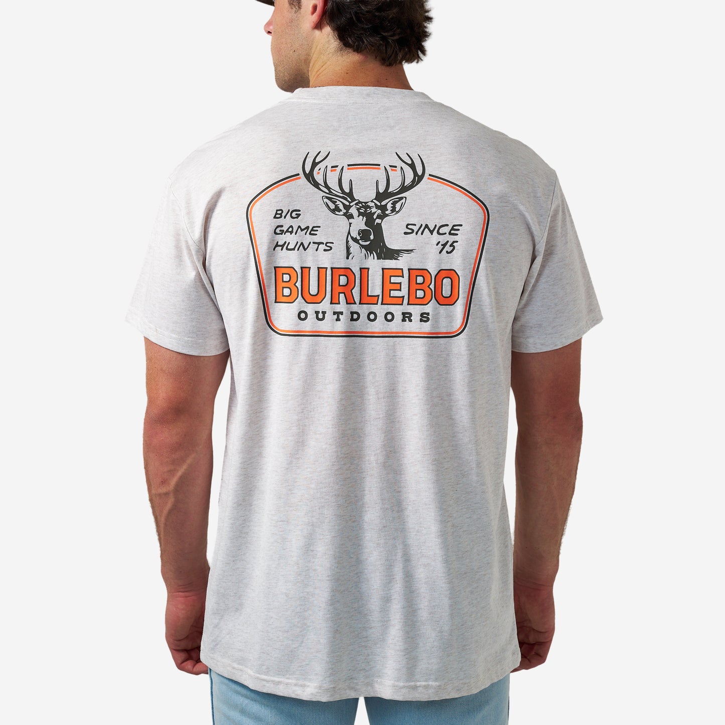 Short Sleeve Tee - Big Game Hunts - Oatmeal