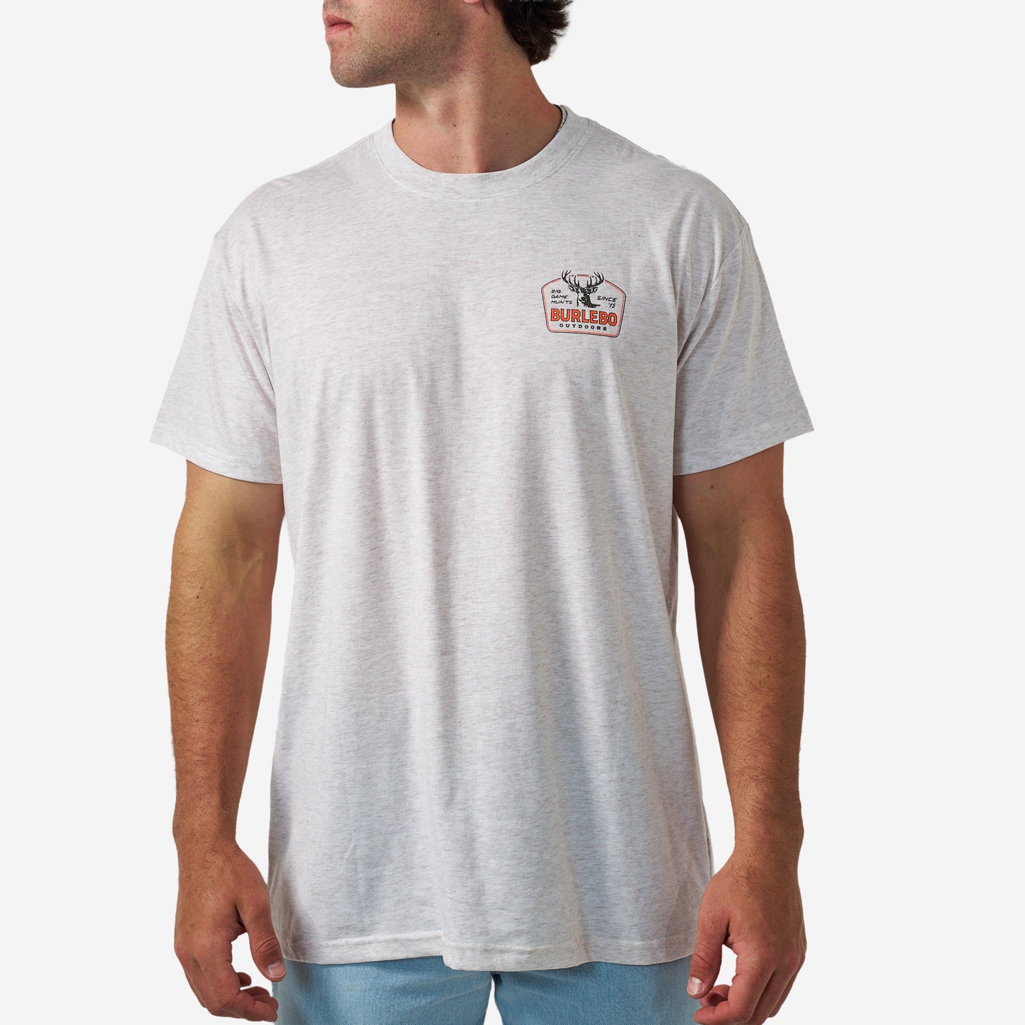 Short Sleeve Tee - Big Game Hunts - Oatmeal