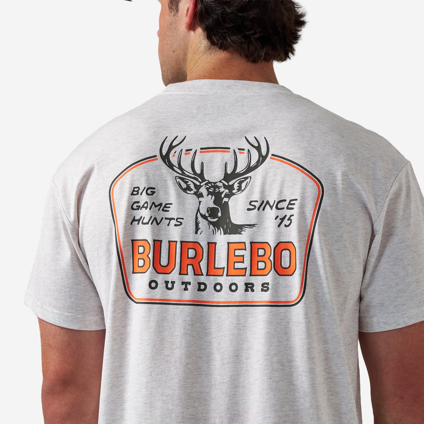 Short Sleeve Tee - Big Game Hunts - Oatmeal