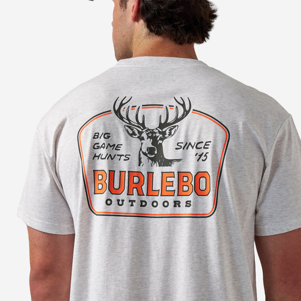 Short Sleeve Tee - Big Game Hunts - Oatmeal