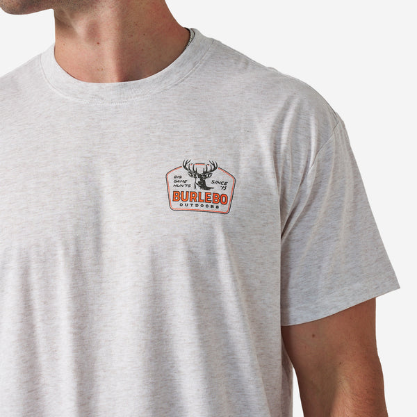 Short Sleeve Tee - Big Game Hunts - Oatmeal