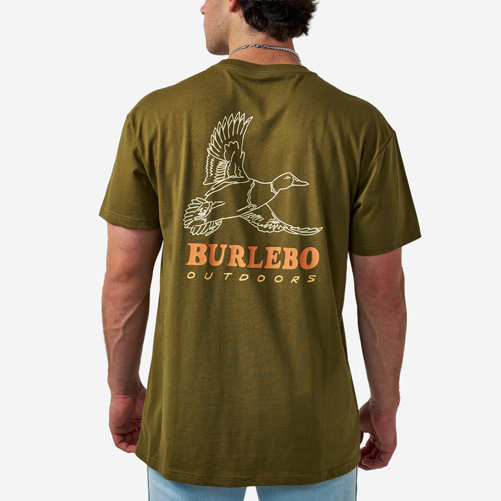 Short Sleeve Tee - Duck Wild - Hunter Green