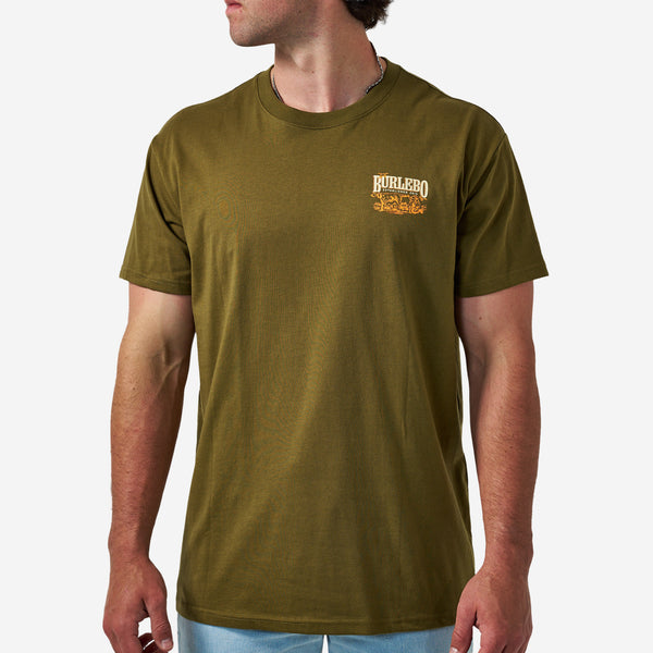 Short Sleeve Tee - Hunting Dogs - Hunter Green