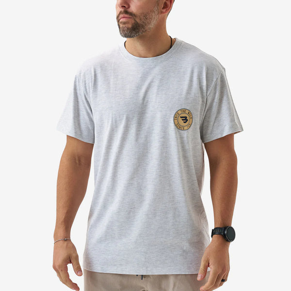 SS Tee - Into The Wild - Heather Ash Grey