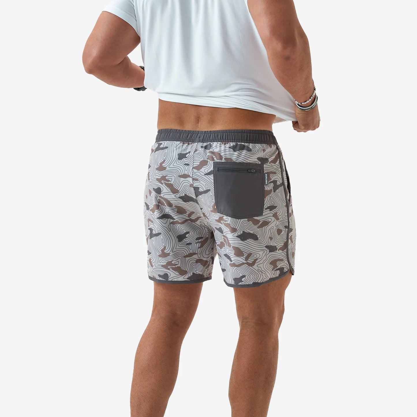Swim Trunk - Topo Desert Camo