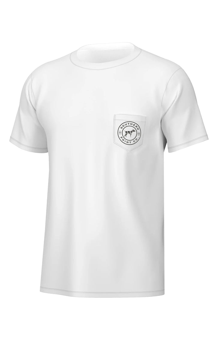 Splatter Series Dog Tee - White