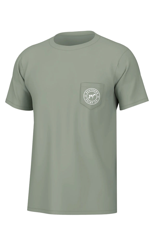 Circle Greyton Tee - Sea Spray