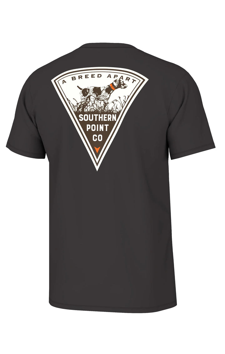 Wedge Tee - Charcoal