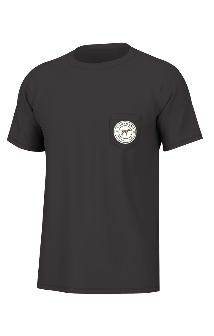 Wedge Tee - Charcoal