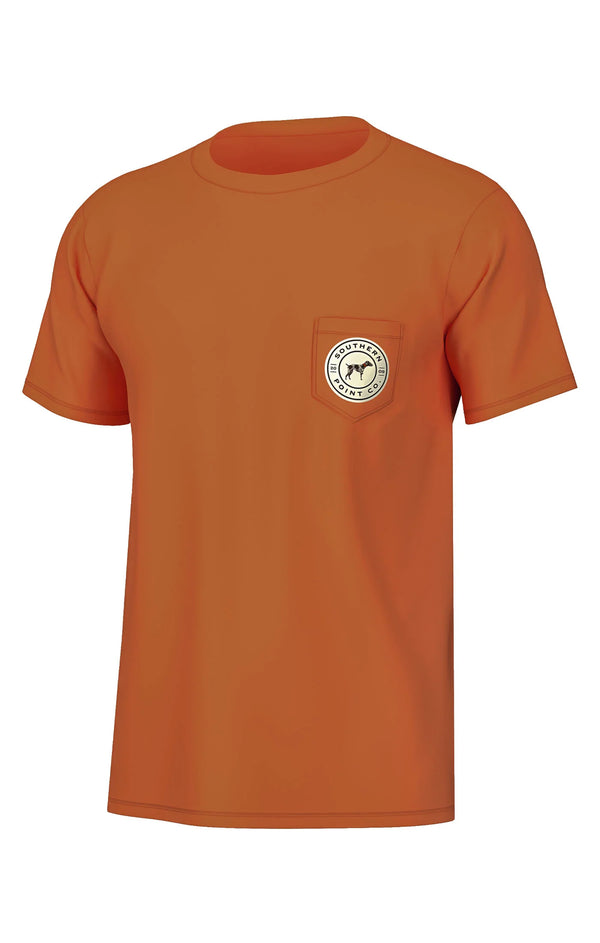 Wedge Tee - Burnt Orange
