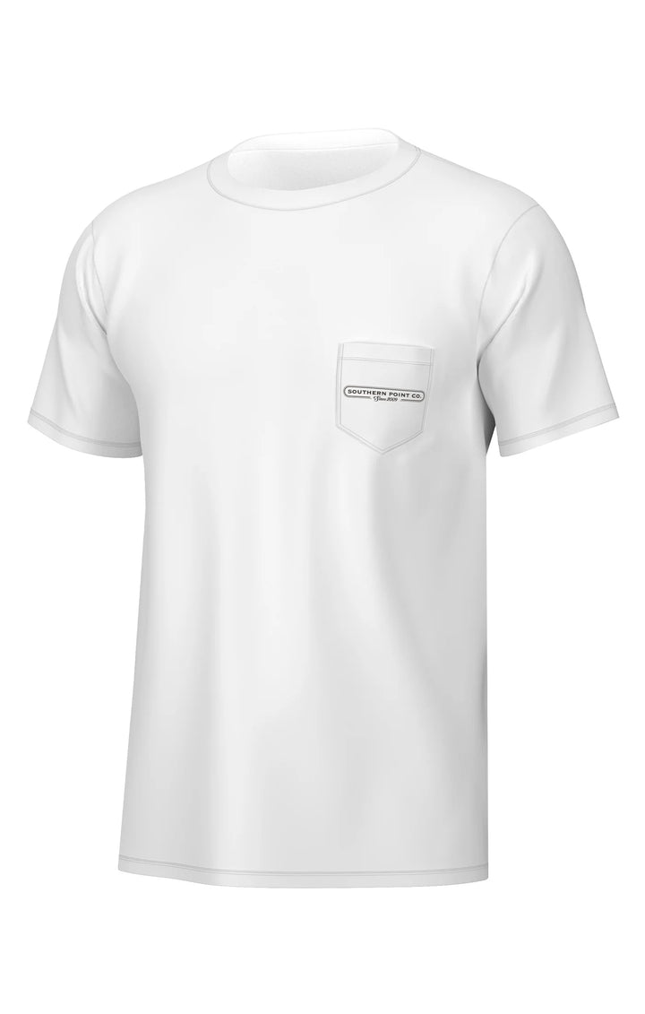 Framed Greyton Tee - White