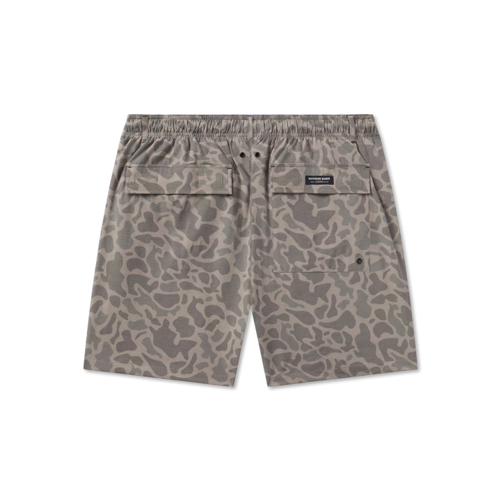 Harbor Stretch SEAWASH Lined Trunk - Camo - Brown