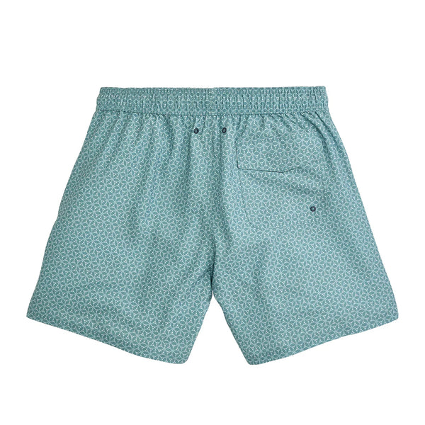 Out of Office Swim Trunk - Myrtle