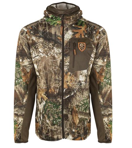 Pursuit Full Zip Hoodie with Agion Active XL - Realtree Edge