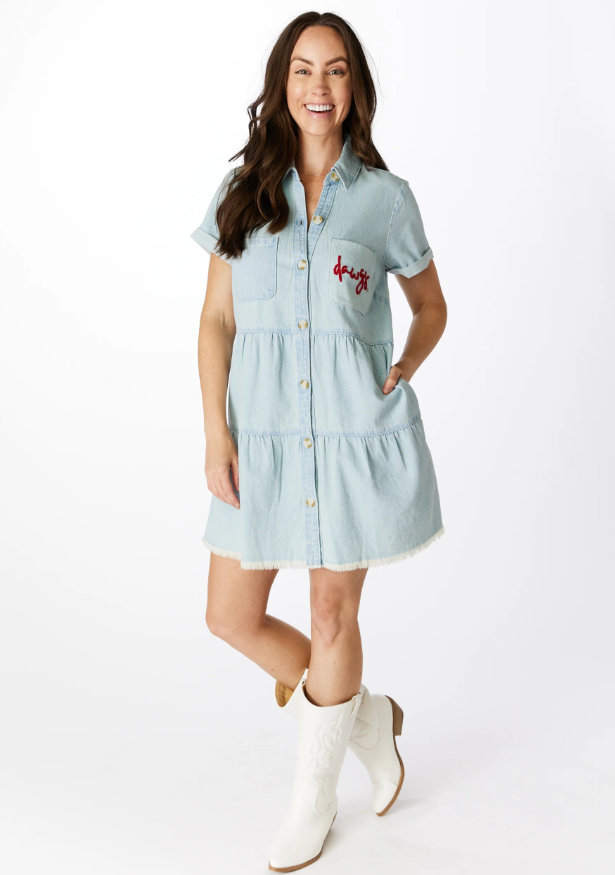 The Denim Dress - Dawgs