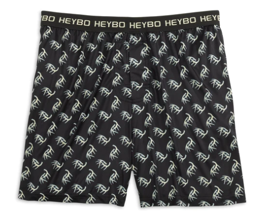 Antlers Performance Boxers Black