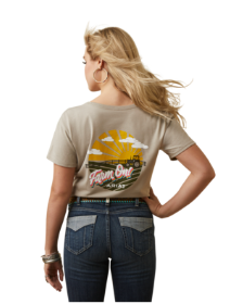 Farm Easy T-Shirt - Khaki Heather