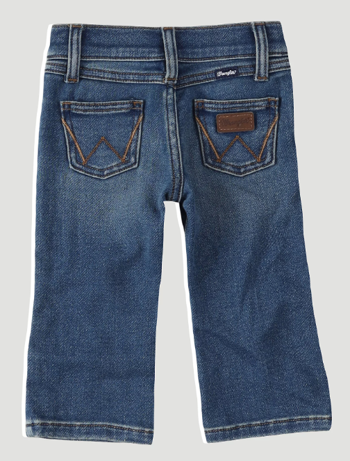 Little Boy's Stitched Pocket Bootcut Jean - Ropin'