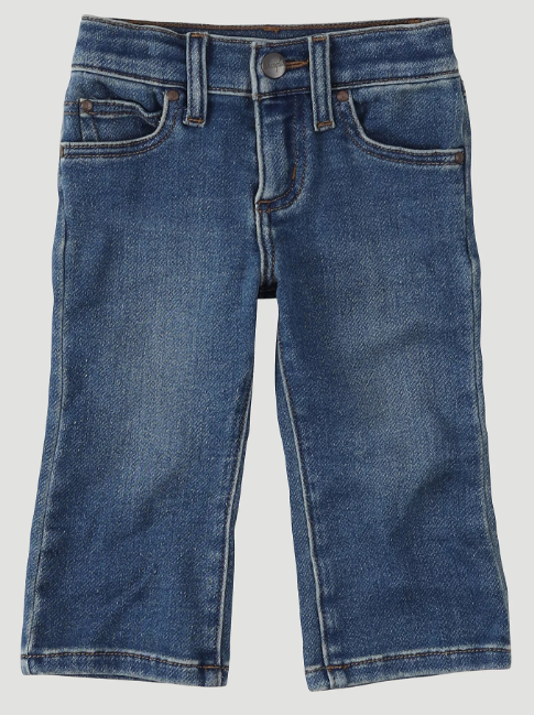 Little Boy's Stitched Pocket Bootcut Jean - Ropin'