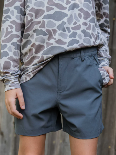 Youth Everyday Short River Rock - Deer Camo Pocket