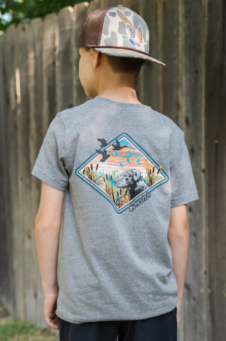 Youth Diamond Dog - Dark Heather Grey