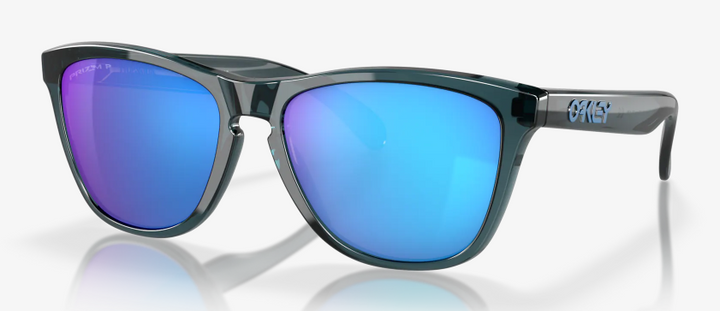 Frogskins Crystal Black Prizm Sapphire Iridium Lense