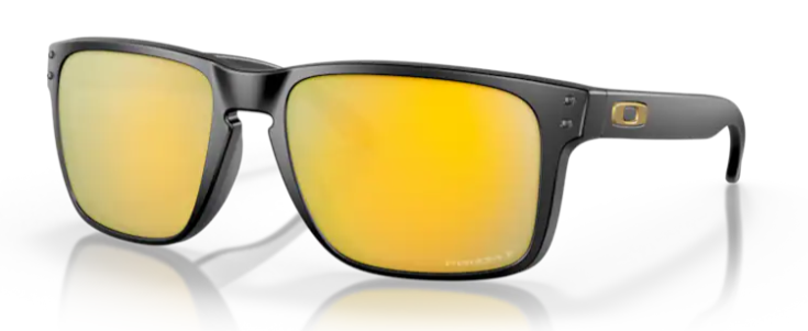 Holbrook XL Matte Black Prizm 24K Polarized Lense