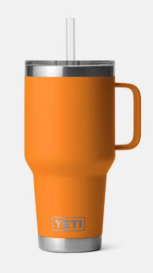 Rambler 35 oz Straw Mug - King Crab Orange