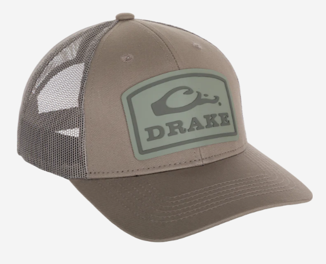 Badge Logo Mesh Cap - Castlerock Grey