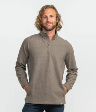 Dallas Performance 1/4 Zip - Rock Ridge