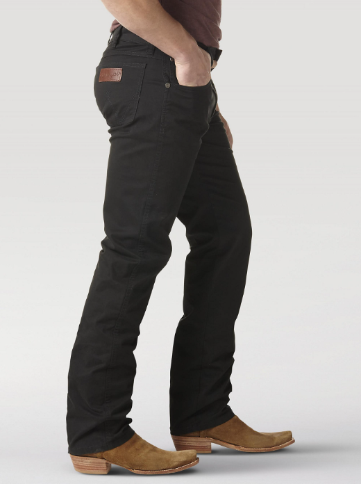 Wrangler Retro® Slim Fit Straight Leg Pant - Black