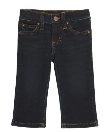 Wrangler Baby Boy Grassway Dark Wash Adjustable Waist Jeans