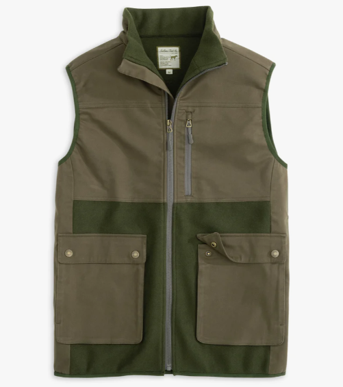 The Thomasville Vest - Olive