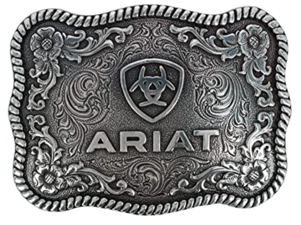 Ariat Antique Silver Rectangle Buckle