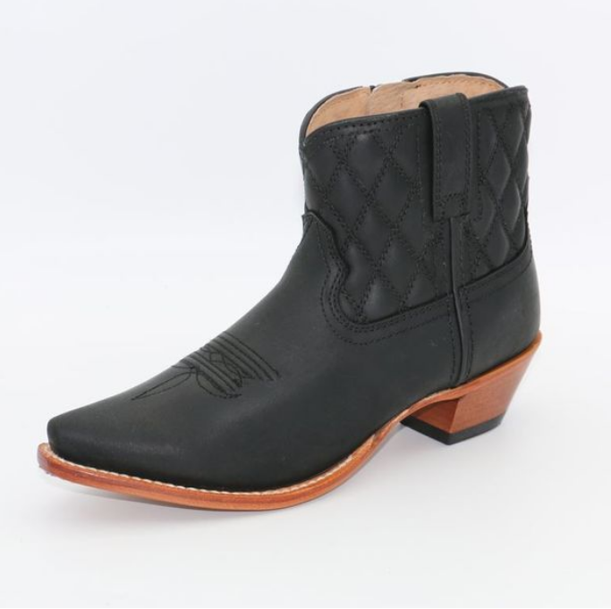 6" Steppin' Out Bootie - Black Sand