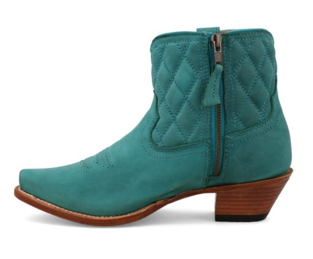 6" Steppin' Out Bootie - Blue Turquoise